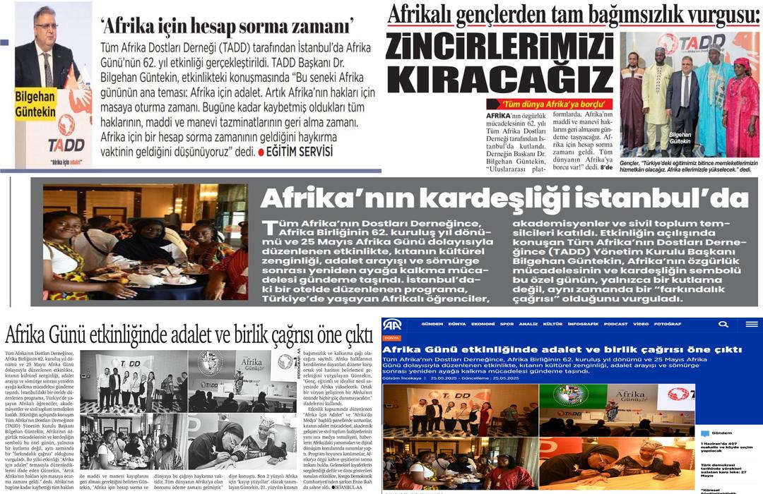 Türkiye Medyası: Afrika için hesap sorma zamanı !