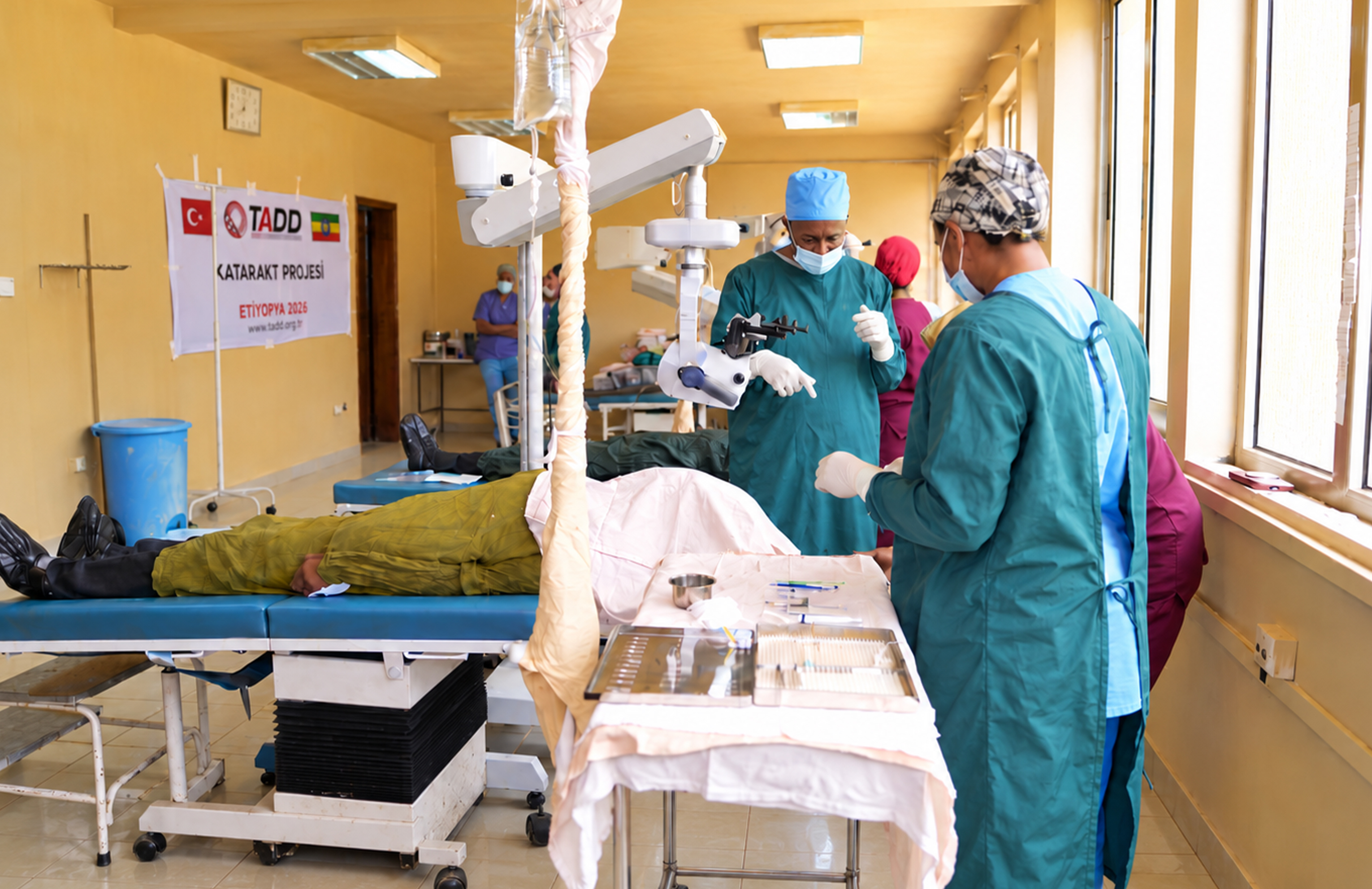 ETİYOPYA’DA KATARAKT HASTALARINA ŞİFA OLDUK